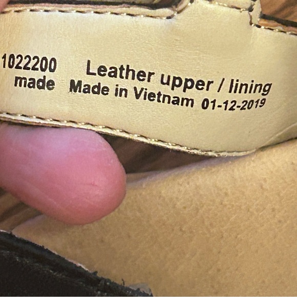 Dansko Black Leather Adjustable Strap Sandals Size 39EU / 9US - Picture 8 of 9